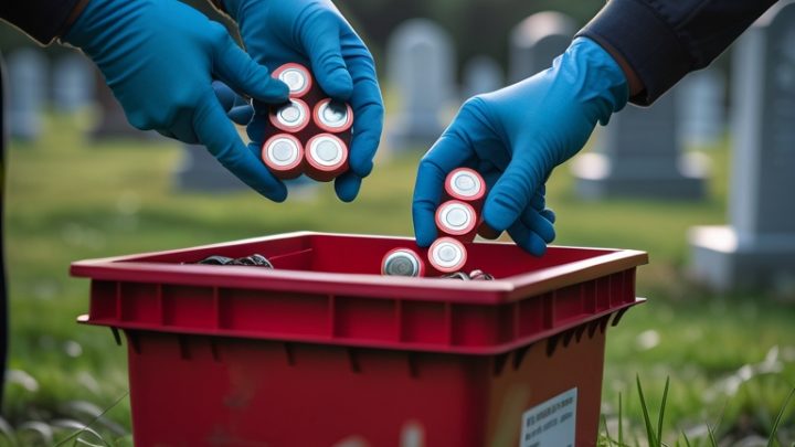 Gdzie trafiają baterie z zniczy po Wszystkich Świętych – od zbiórki do zakładu recyklingu