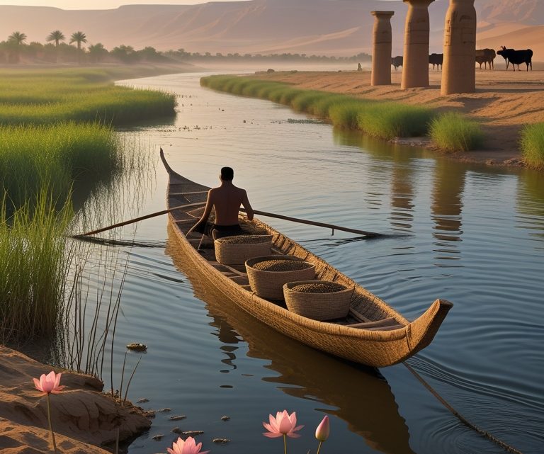 Trójkątny obszar Delty Nilu — miejsce o największym zagęszczeniu ludności na świecie